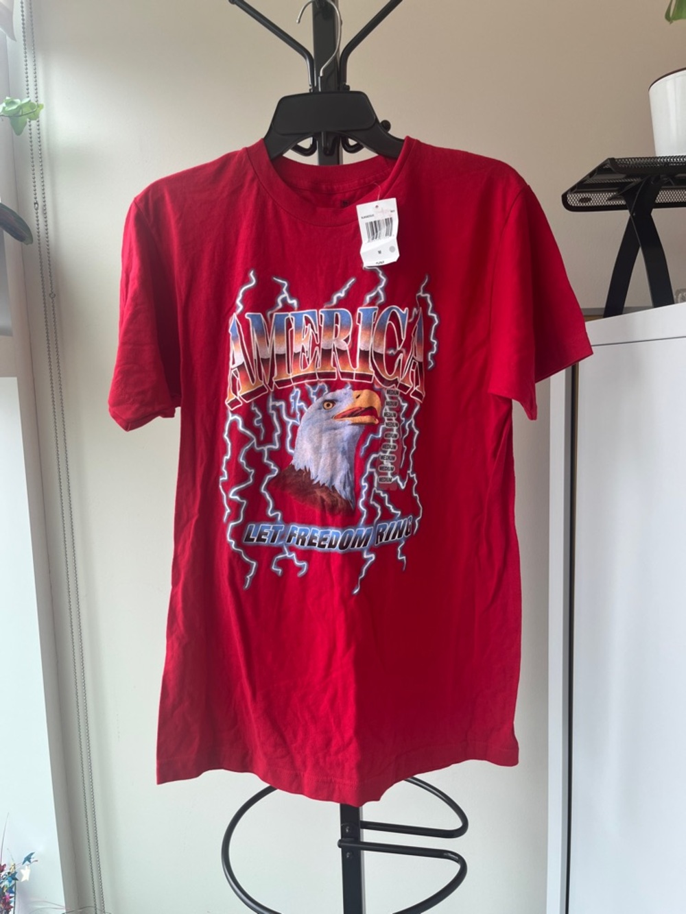 Ripple Junction Bright Red Logo Tee